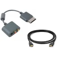 Strasse Game Câble Adaptateur Toslink Optique Pour Xbox 360 + Câble Optique 3 Mètres