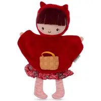 Lilliputiens Peluche Marionnette À Main Chaperon Rouge -