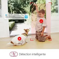 Foscam Caméra de sécurité Caméra IP intérieure motorisée 4MP -