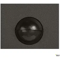 SLV GRAFIT E27 square Sensor, applique murale anthracite