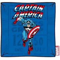 COTTON DIVISION Noname Marvel - Housse Pour Coussin - Captain America Running ( 40 X 40 )