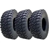 Parnells 30x10.00R14 (255/80R14) Pneus ATV 8ply WL09 OBOR Predator Road Legal (Lot de 3)