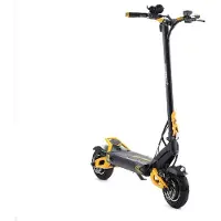 VSETT Trottinette électrique 10+ Pro 2800 W Noir et jaune