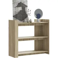 vidaXL Table console chêne sonoma 100x35x90 cm bois d'ingénierie