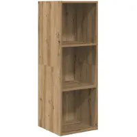 vidaXL Ensemble meuble TV en chêne Artisan, 37 x 37 x 107 cm, aggloméré