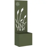 vidaXL Écran de confidentialité de jardin Vert olive 50 x 140 cm