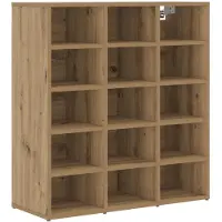 vidaXL Cabinet à chaussures Chêne artisanal 77,5 x 30 x 83,5 cm