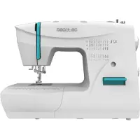 Cecotec , machine à coudre, 66 points, niveau intermédiaire, BelleCouture 6600, passepoil en 4 étapes, changement rapide de pieds-de-biche