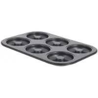 De Buyer 4712.06 forma na mini donuty/savariny 6 ks materiál ze železa nepřilnavý povrch 315 x