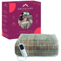 Dreamland Soft Velvet Heated Throw - Indulgent Days - Extra Large