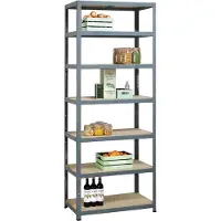 Avasco Armoire rack tour L - 222x90x45 cm - gris