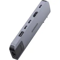 Sitecom MacBook Air Multiport Hub 6-en-2 Gris