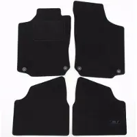 J&J AUTOMOTIVE Tapis De Sol Noir Velours - - Opel Corsa C 2000-2006 - Sur Mesure - Antidérapant - Imperméable