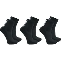 Carhartt Force Logo Crew Short Socks 3 Pairs Noir EU 42-45 Homme