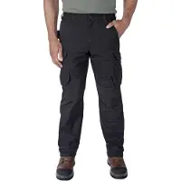 Carhartt Steel Rugged Cargo Pantalon De Travail Noir - W34/L34