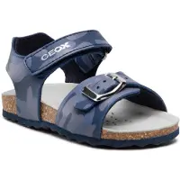 Geox B Sandal Chalki Boy Couleur Bleu