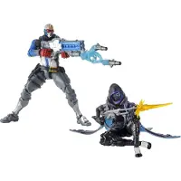 Hasbro Ultimates Series Shrike Ana et Soldier 76 Actionfiguren