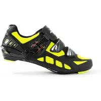 Massi Nexus Krono Chaussures de vélo de course Jaune,Noir EU 43 Homme Jaune,Noir EU 43