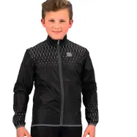 Sportful Veste coupe-vent pour vélo - KID REFLEX - Noir 8Y