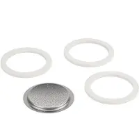 Bialetti Blister 3 Joints + 1 Filtre 1tasse