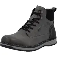 Rieker Bottines à lacets gris foncé / noir