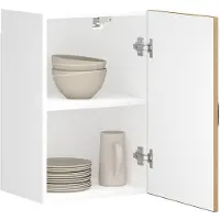 vidaXL Armoire de cuisine suspendue Kalmar Chêne Artisan Matériau dérivé du bois
