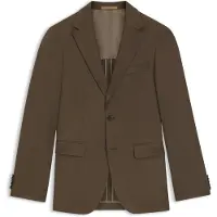 BOSS Veste Regular en laine vierge et laine texturée