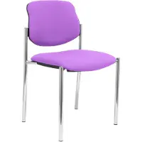 Nowy Styl Styl Bali Office Fixed Chair Violet