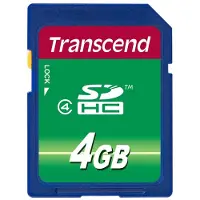 Transcend SDHC 4GB Classe 4