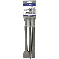 Tivoly 3 pièces Pic & burins pack demolition SDS+ 250MM - - 10901070043