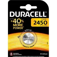 Duracell Pile bouton lithium unite blister - cr 2450 d 1-bl (dl 2450)