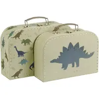 A Little Lovely Company Valise en Carton - 2 pièces - 29x25,5 cm - - UneTaille - Valises
