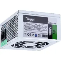 Akyga AK-S1-300 unité d'alimentation d'énergie 300 W 20+4 pin ATX SFX Argent