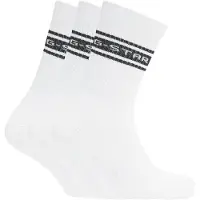 G-Star Lot de 3 chaussettes à logo - Blanc - Hommes