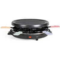 Livoo Appareil à raclette 6 personnes 800w - - DOC207P -