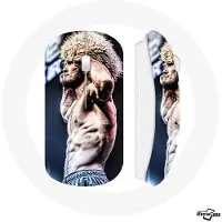 MANIACASE Souris sans fil - - Khabib Nurmagomedov - USB wifi - Compatible Mac et PC - Blanc