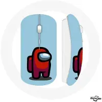 MANIACASE Souris Sans Fil Among Us jeu vidéo Fond bleu