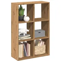 vidaXL Étagère séparatrice de pièce chêne artisanal 69,5x29x103,5 cm