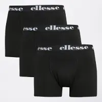 Ellesse lot de trois boxers noirs homme