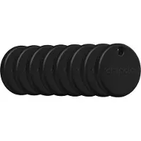 Chipolo Pop 8-Pack (Apple Find My, Google Find Hub), Traceur, Noir
