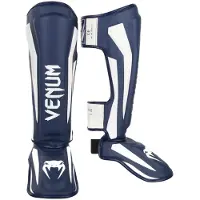 Venum Protège Tibias Élite Bleum-M--M-Bleu--------------Bleu-