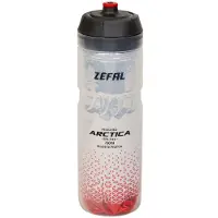 Zéfal Bidon isotherm arctica 75 argent/rouge 750ml (isotherme 2h30)