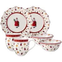 Villeroy & Boch 1485857280, 2 personnes, Porcelaine, Multicolore, Toy's Delight, 2.27 kg, 6 pcs.