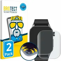 BROTECT Full-Screen Protection Mat, Film de protection pour smartwatch, Transparent