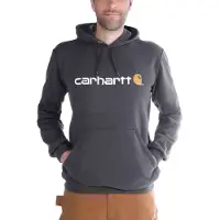 Carhartt 100074 - Sweat- Shirt À Capuche - Homme - Coupe Large (Original Fit) - XXL - Carbon Heather