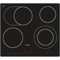 Bosch PKN601DP1D Table de cuisson vitrocéramique 60 cm, pour encastrement à surfaces jointives