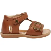 Naturino Sandales enfant Sandales en cuir à scratch QUARZO garcons - Marron - 21