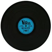 Bigbuy 4 Sets de Table Vintage / Thème Disque Vinyl Années 70-80 / Dimensions : 39 cm
