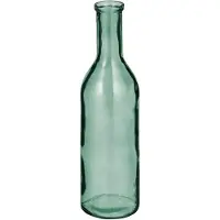 Mica Decorations Vase bouteille Rioja - H50 x D15 cm - Verre recyclé - Vert - vase à fleurs