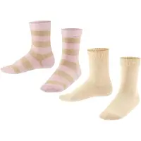 Falke Chaussettes beige / rose